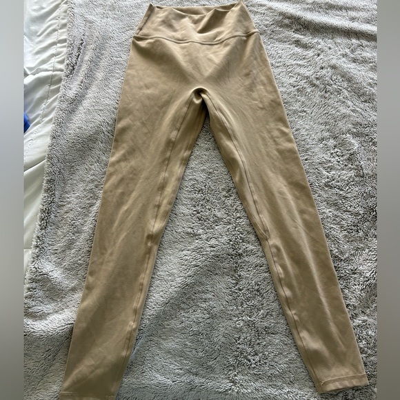 AZUR Fit HIGH WAISTED LEGGINGS - in colour COOKIE - Picture 2 of 4